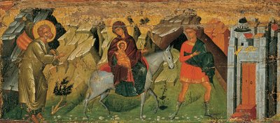 The Flight into Egypt by Unbekannt Unbekannt